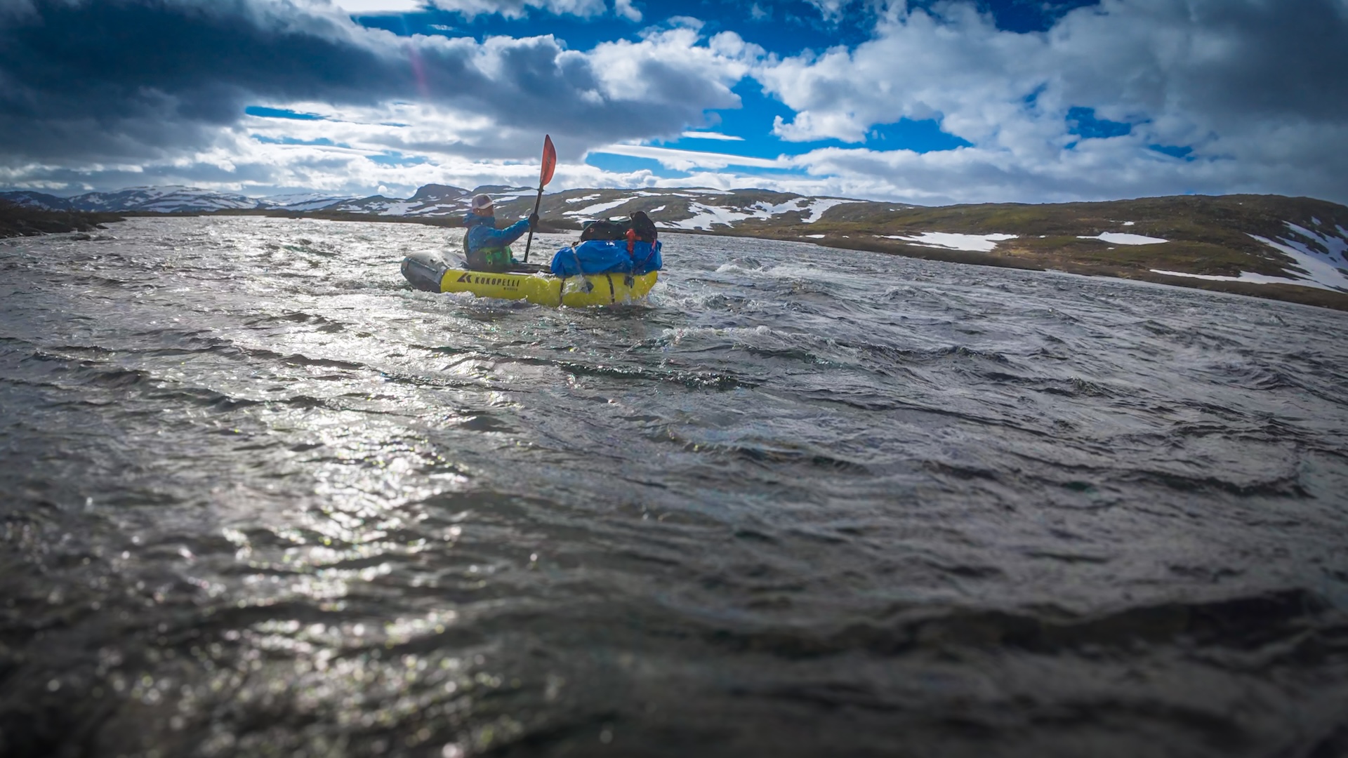 Paddling the wild Kvenna river