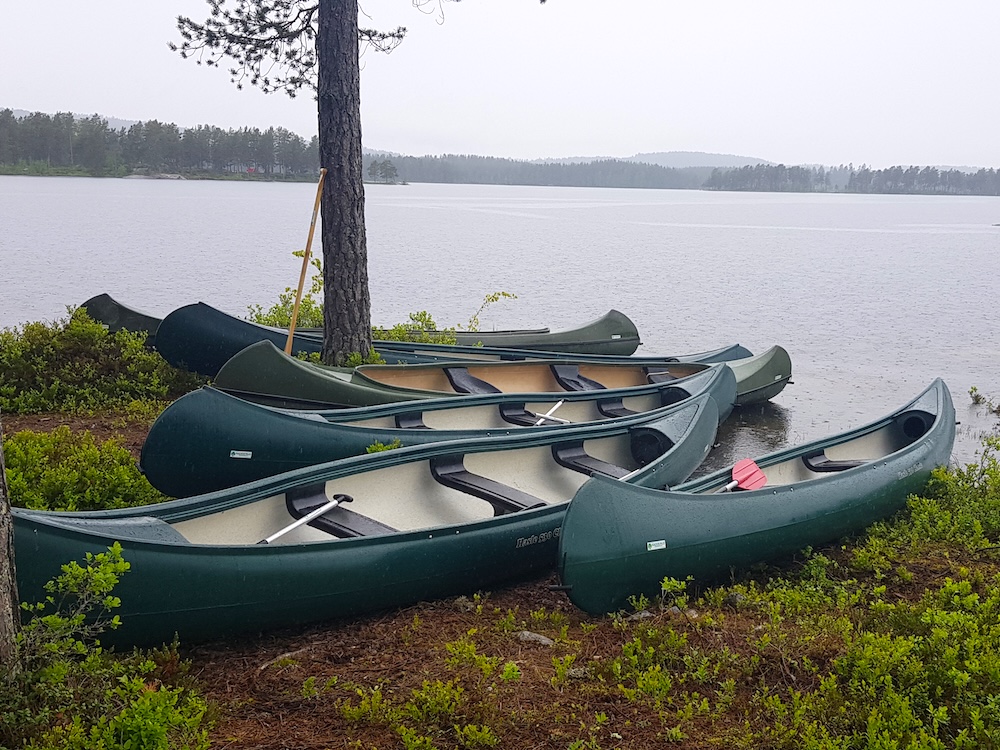 Hasle 530 Classic kano ved fjellvann