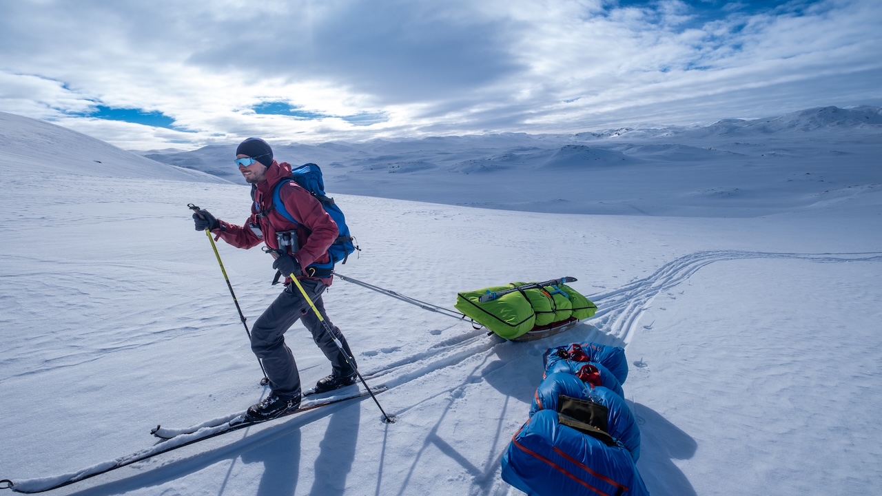 Hardangervidda winter panorama