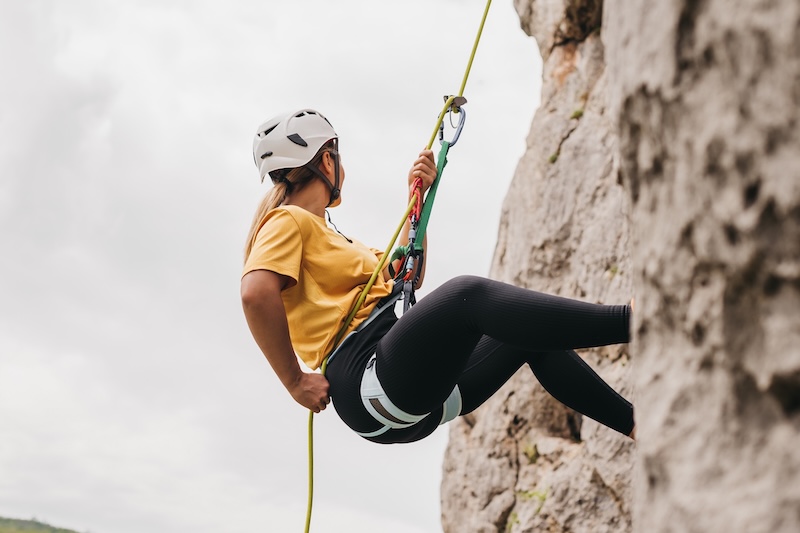 Rappelling